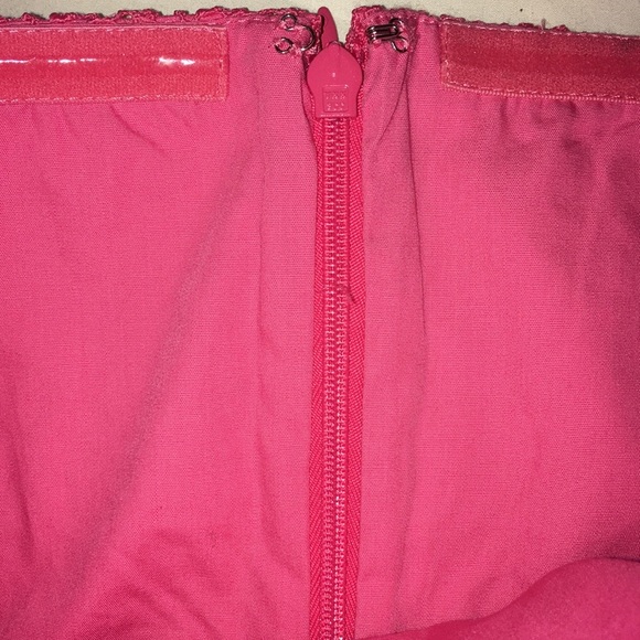 J.Crew Strapless Pink Dress In Mixed Lace - Picture 7 of 13